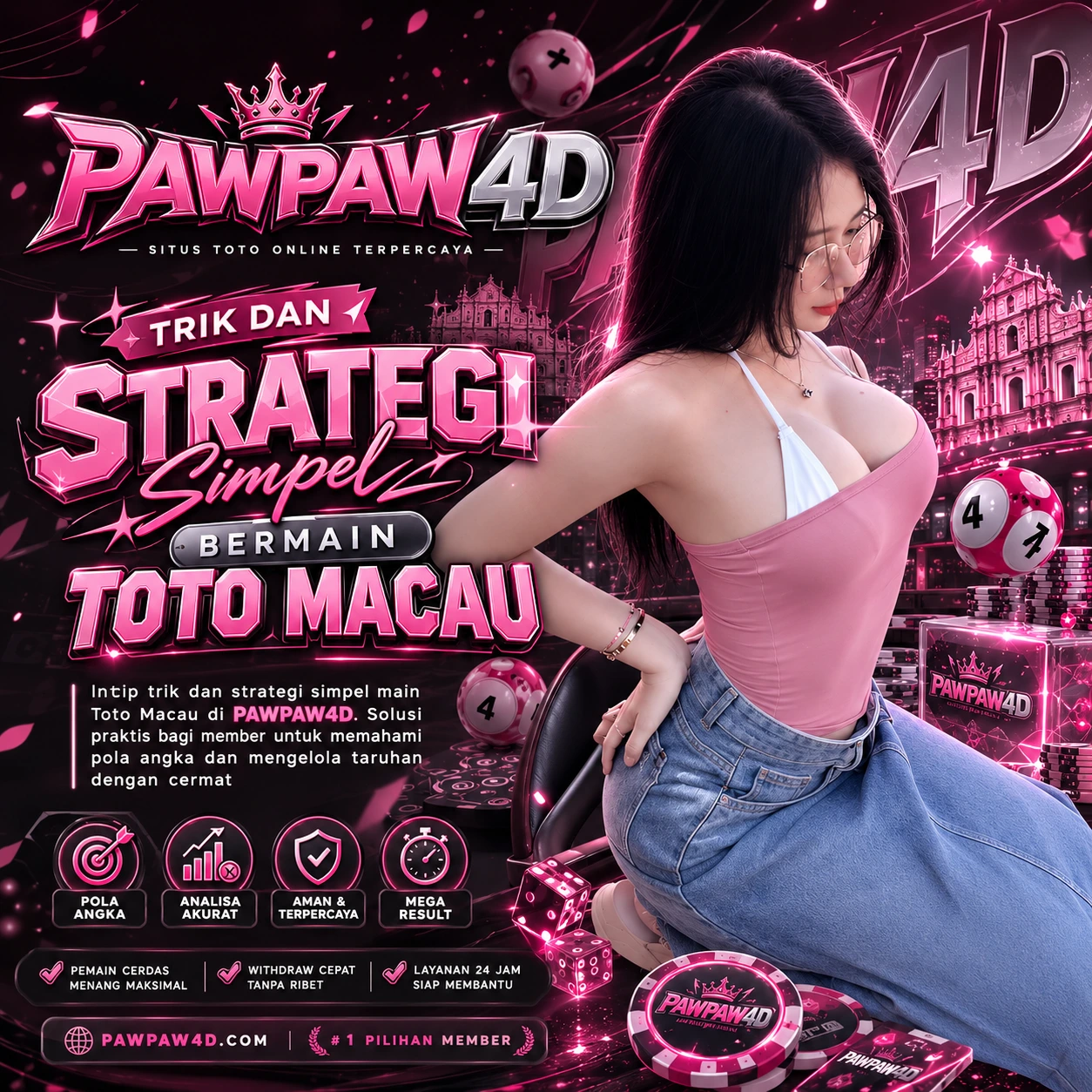 PAWPAW4D | Trik dan Strategi Simpel Bermain Toto Macau